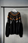 MEN/WOMEN　VIOLETTE ROOM　EX.REMAKE SWEAT  BLACK　⓶