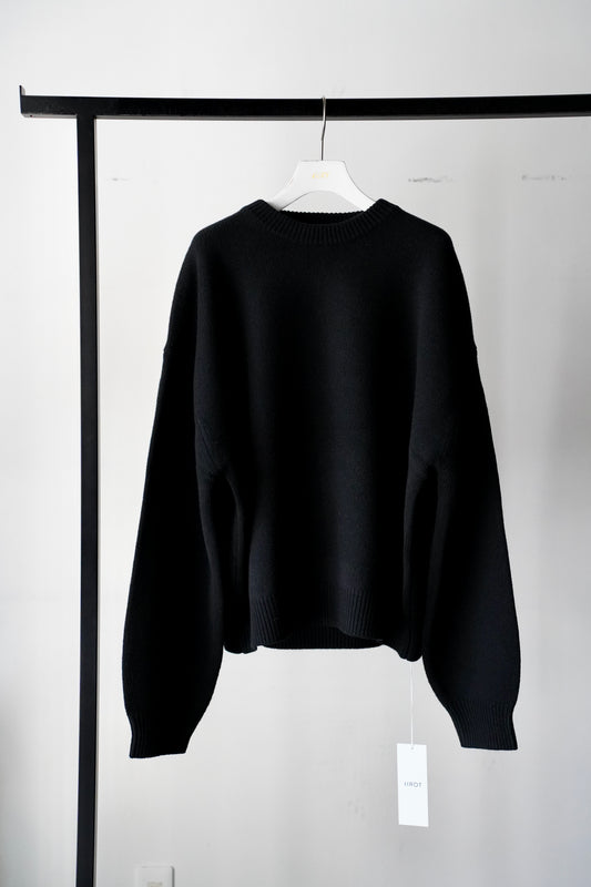WOMEN　IIROT/イロット　Lamb’s Wool Crew Neck Knit