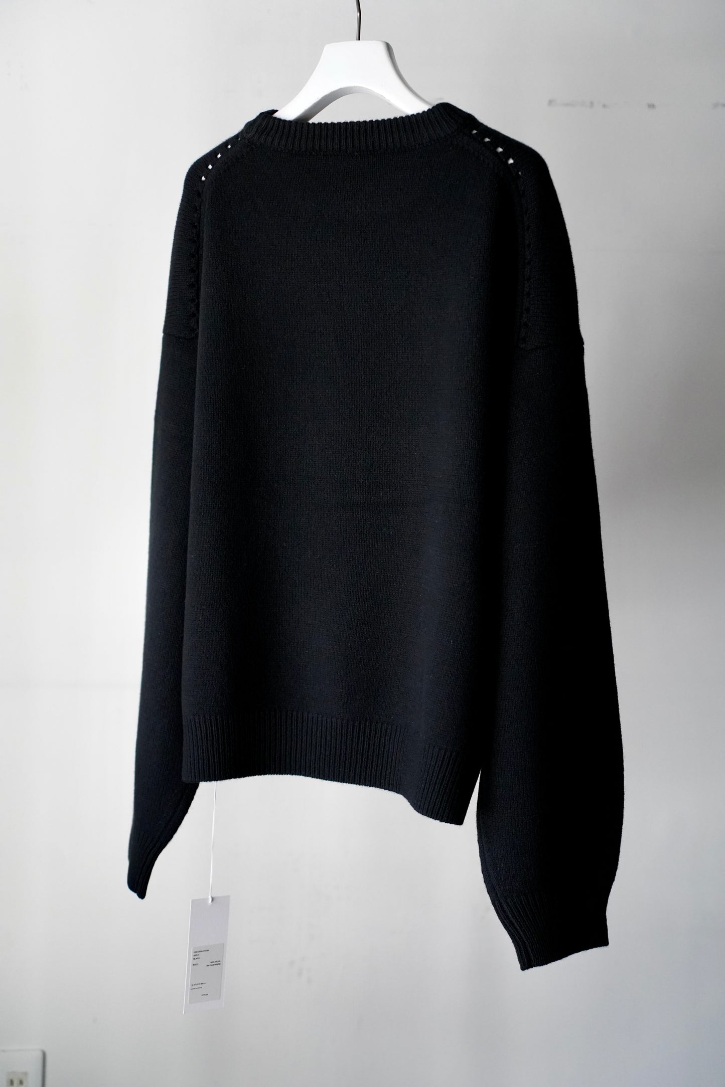 WOMEN　IIROT/イロット　Lamb’s Wool Crew Neck Knit