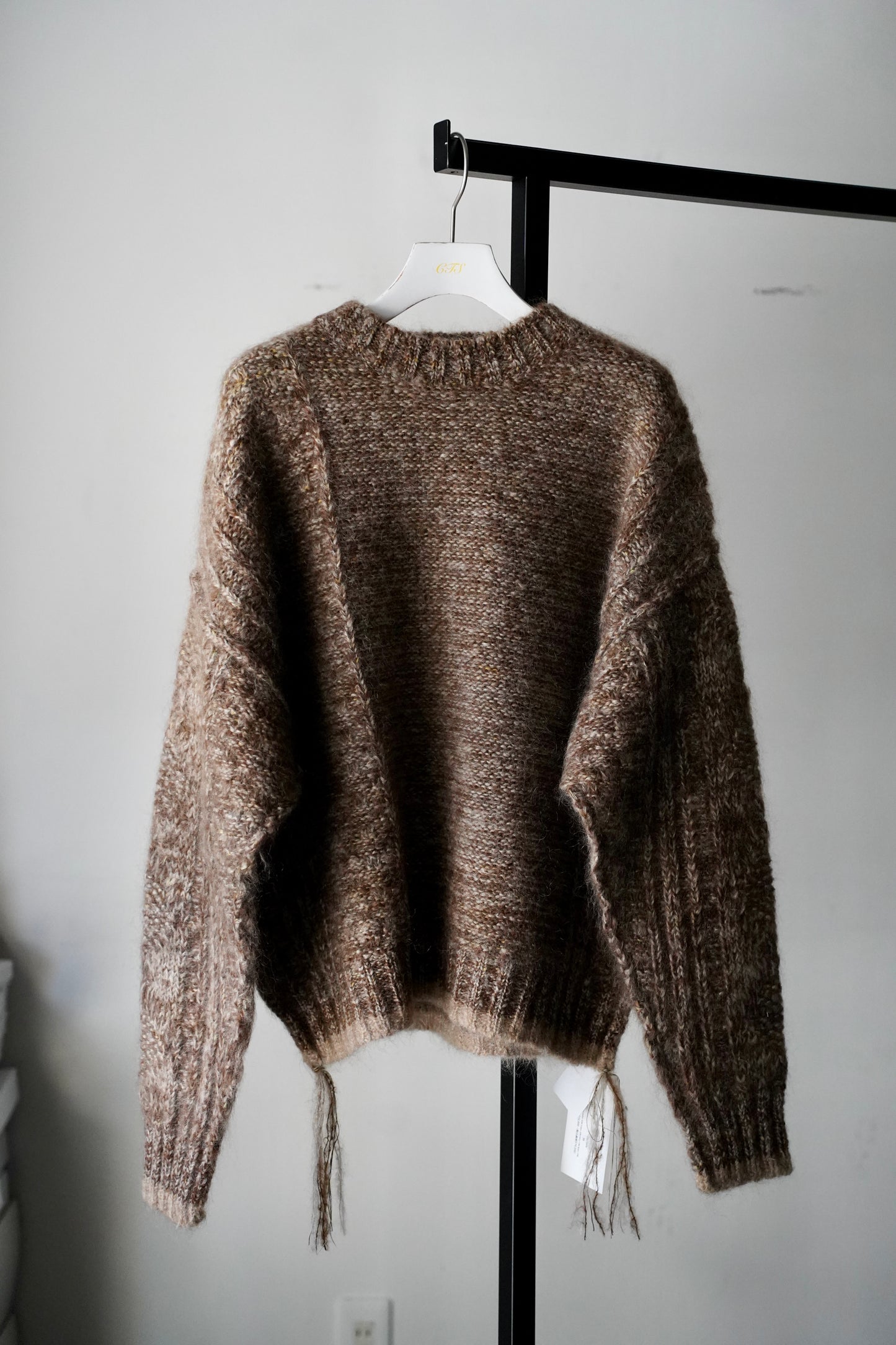 WOMEN　RYU KAGA Fisherman's  Mohair Sweater