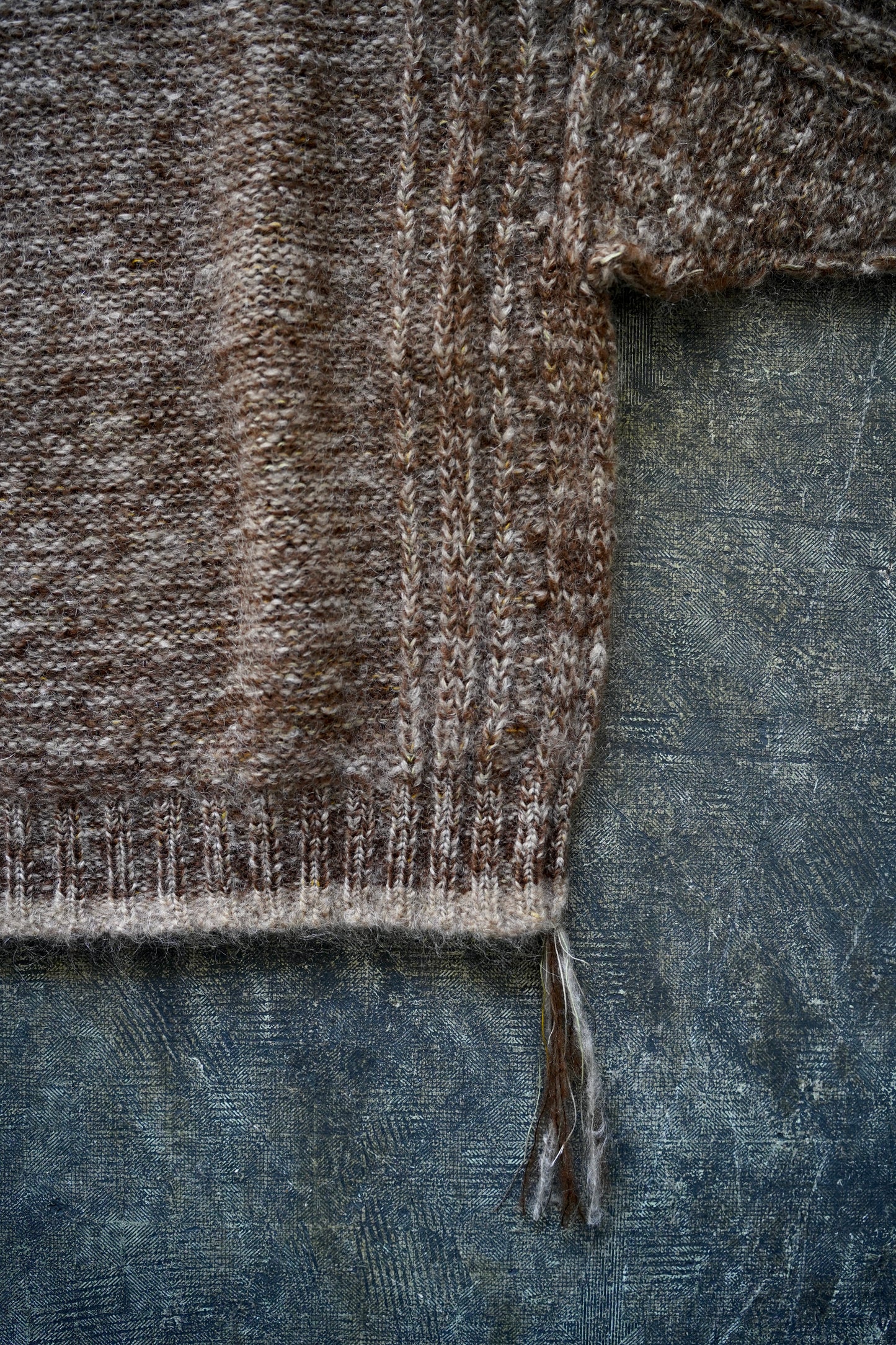 WOMEN　RYU KAGA Fisherman's  Mohair Sweater