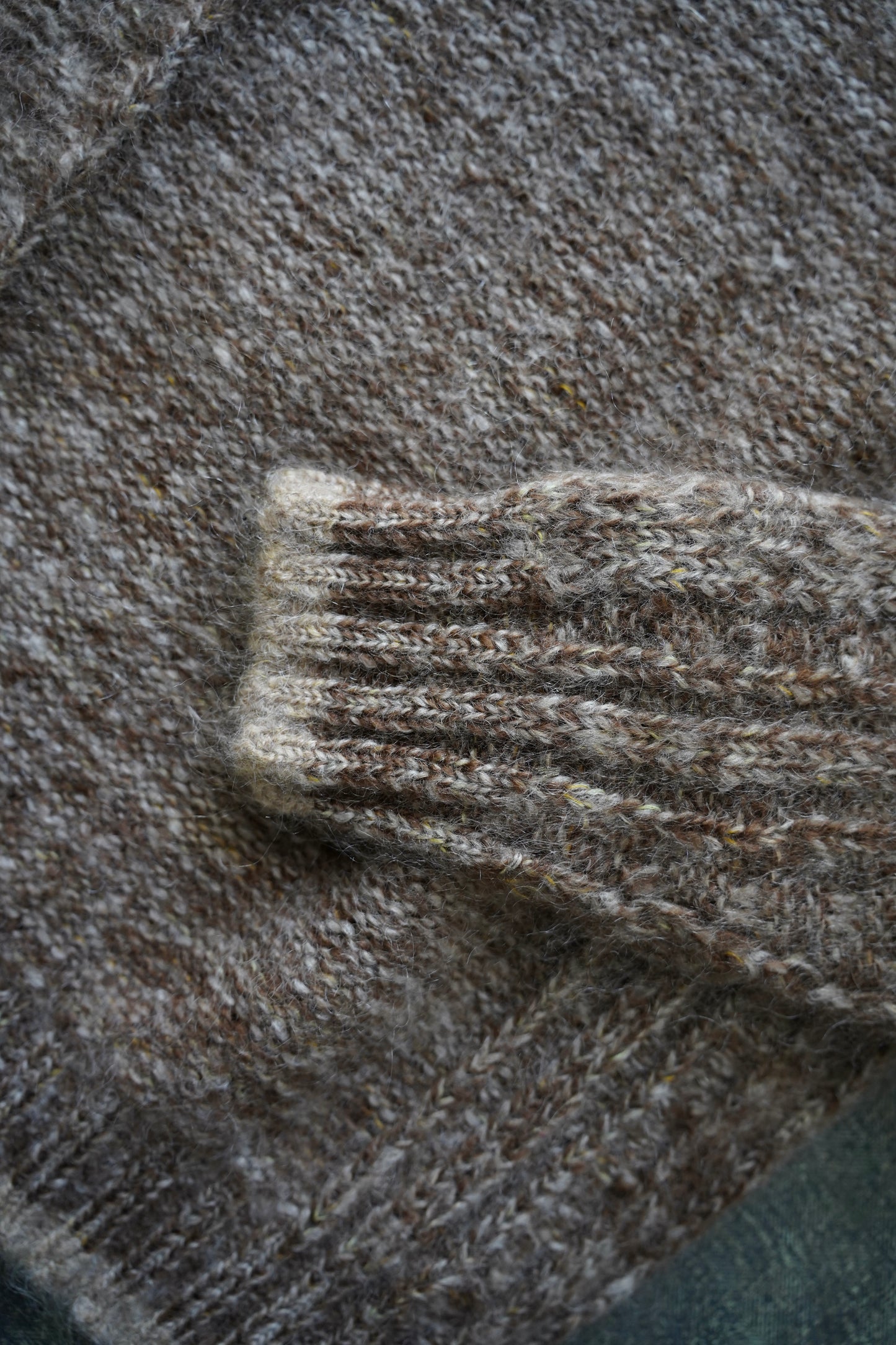 WOMEN　RYU KAGA Fisherman's  Mohair Sweater