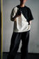 MEN　blurhms/ブラーム　Co/Silk Nep Rowing Crew Tee