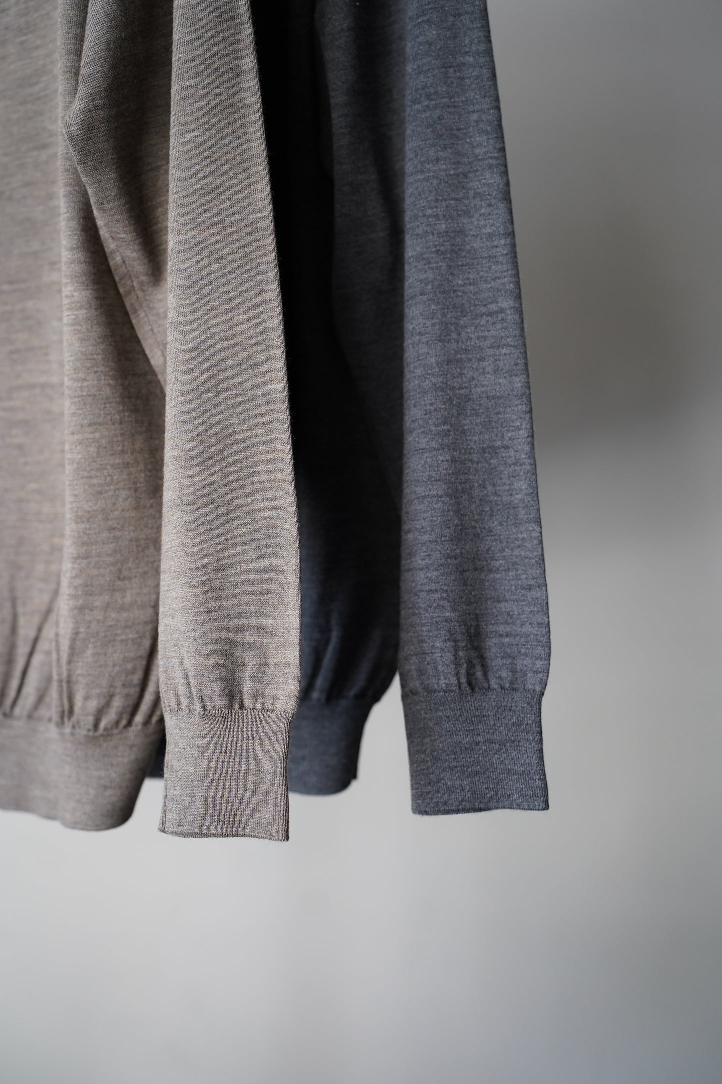 MEN　BATONER / バトナー　SUPERIOR HIGH GAUGE MERINO TURTLE NECK　