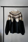 MEN/WOMEN　VIOLETTE ROOM　EX.REMAKE SWEAT  BLACK　⓸