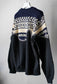 MEN/WOMEN　VIOLETTE ROOM　EX.REMAKE SWEAT  BLACK　⓼