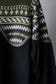 MEN/WOMEN　VIOLETTE ROOM　EX.REMAKE SWEAT  BLACK　⓾