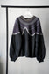 MEN/WOMEN　VIOLETTE ROOM　EX.REMAKE SWEAT  BLACK　⑫