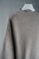 WOMEN　BATONER / バトナー　CASHMERE FOX BOAT NECK