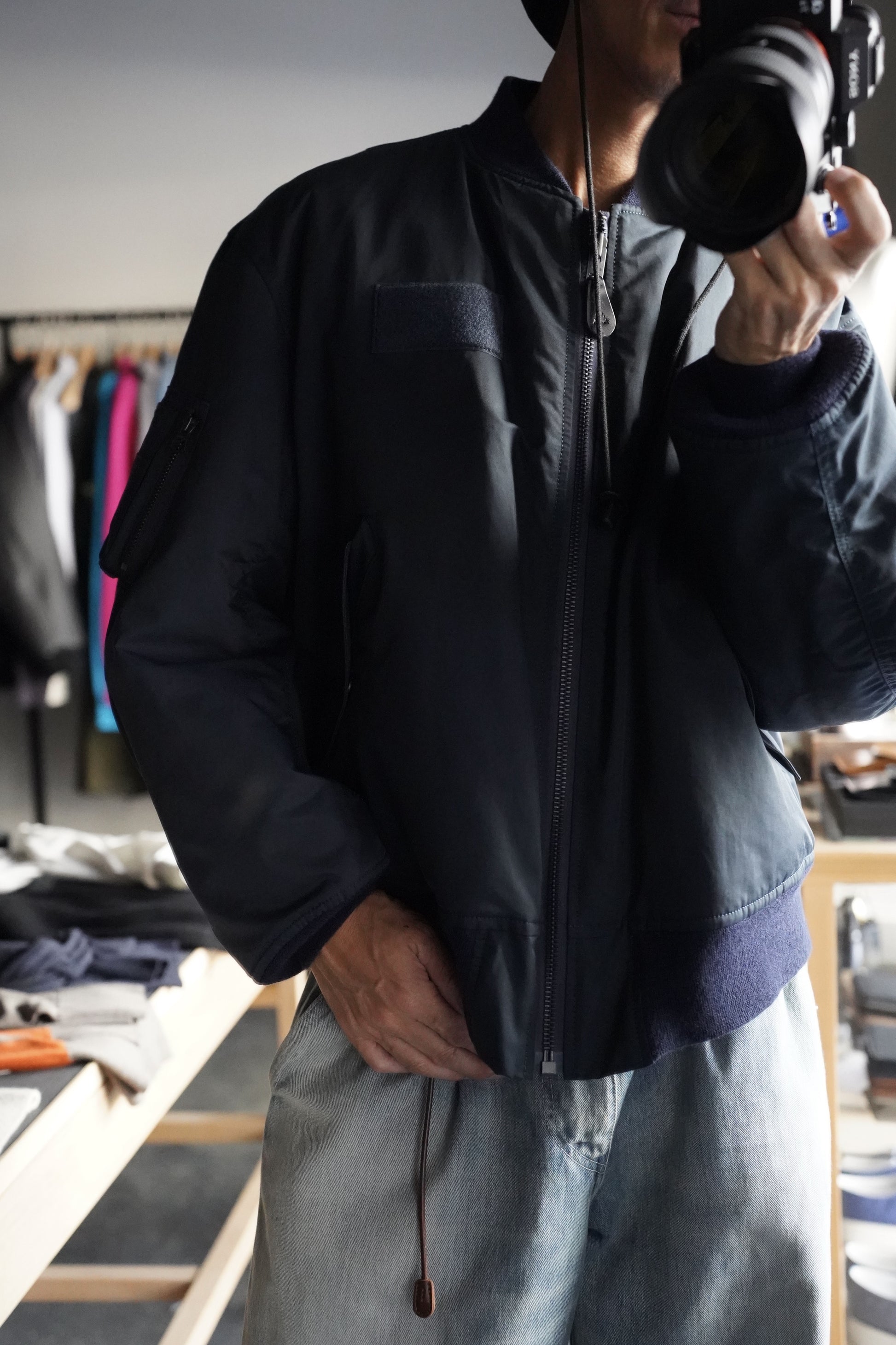 MEN　CIOTA/シオタ　MA-1 Flight Jacket