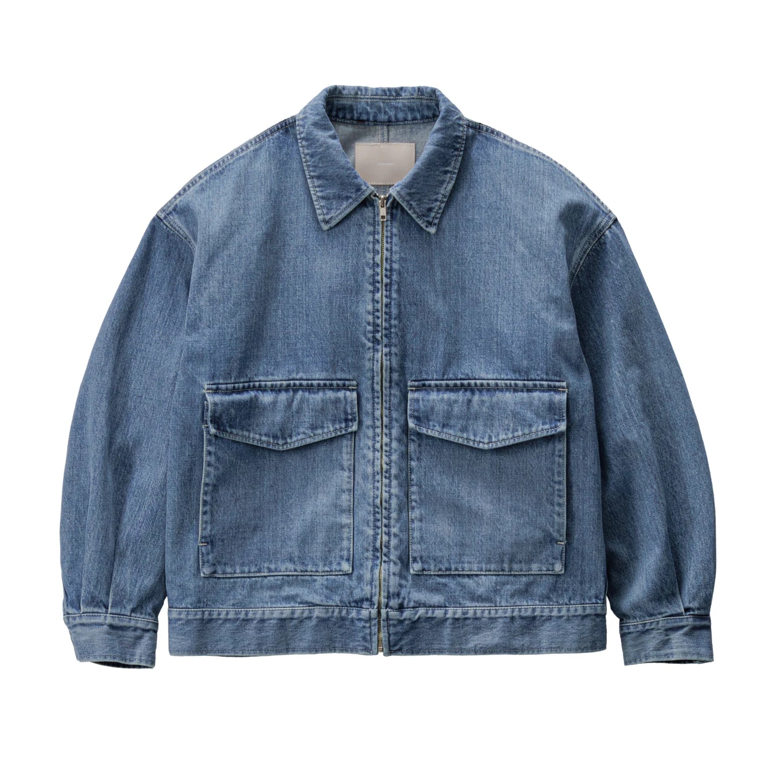 【新品】Graphpaper デニムジップジャケット サイズ0 新品タグ付 MEN Graphpaper Selvage Denim Zip Jacket / LIGHT FADE – _COMES THE SUN