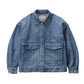 MEN　Graphpaper　Selvage Denim Zip Jacket / LIGHT FADE