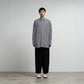 MEN　Graphpaper　High Count Regular Collar Round Cut Oversized Shirt