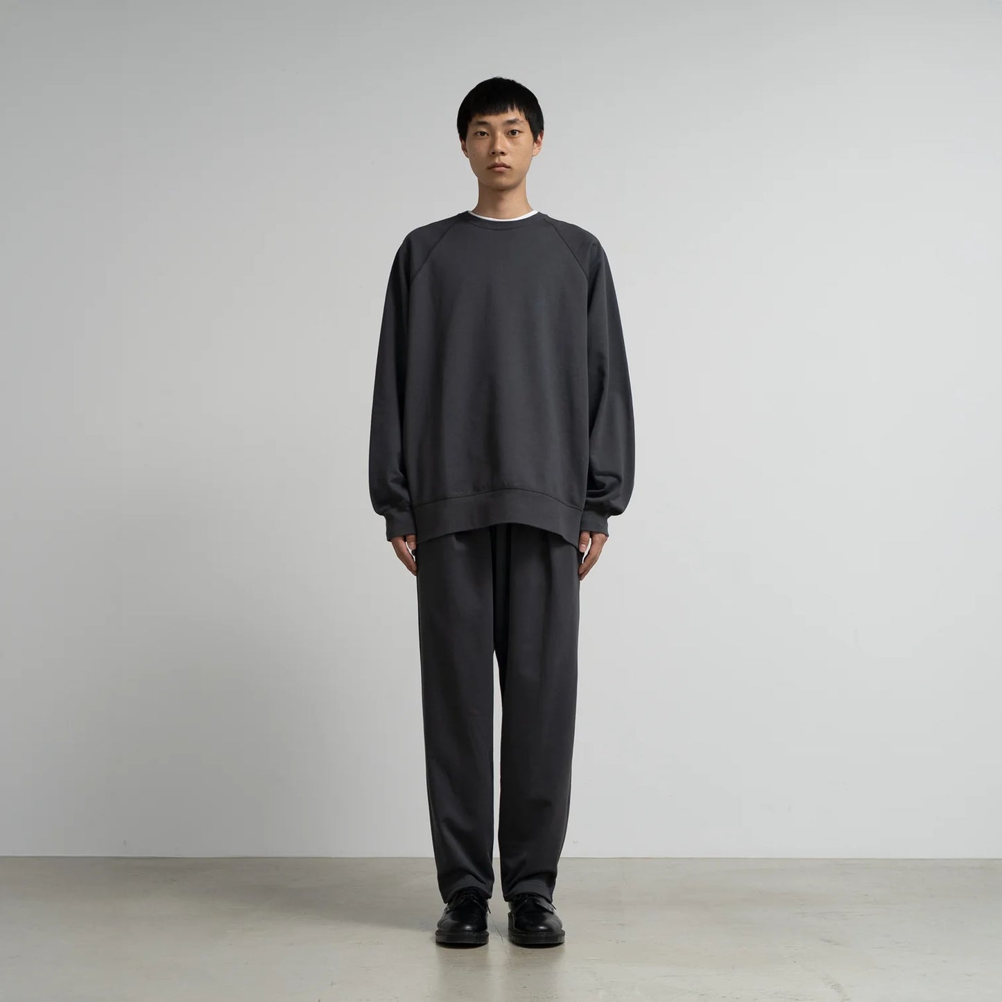 MEN　Graphpaper　Hard Terry Crew Neck Sweat