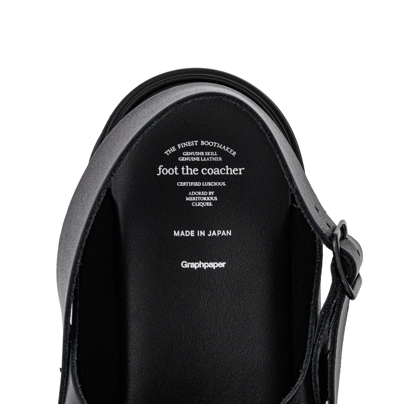MEN　Graphpaper　foot the coacher for Graphpaper VELCRO SANDALS