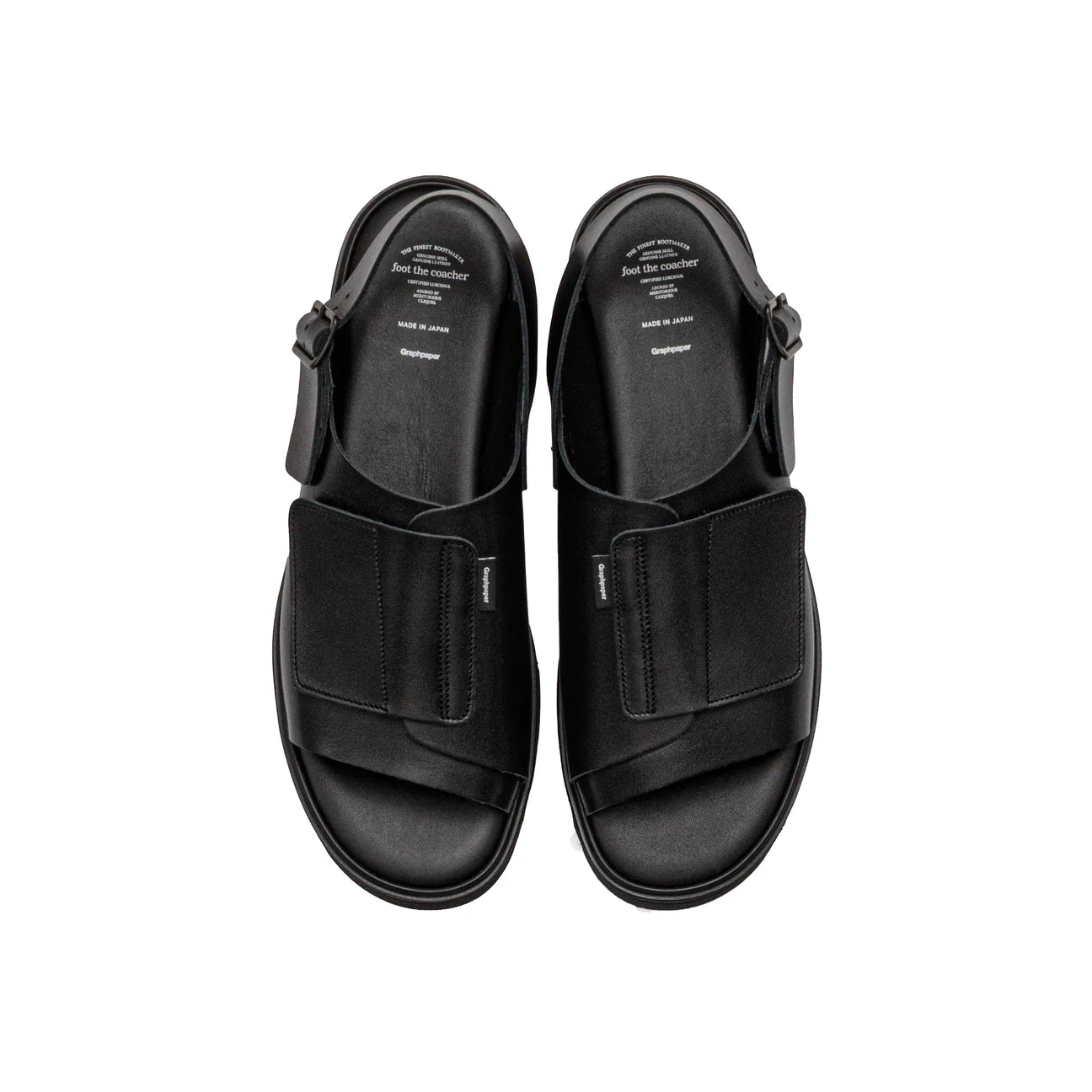 MEN　Graphpaper　foot the coacher for Graphpaper VELCRO SANDALS