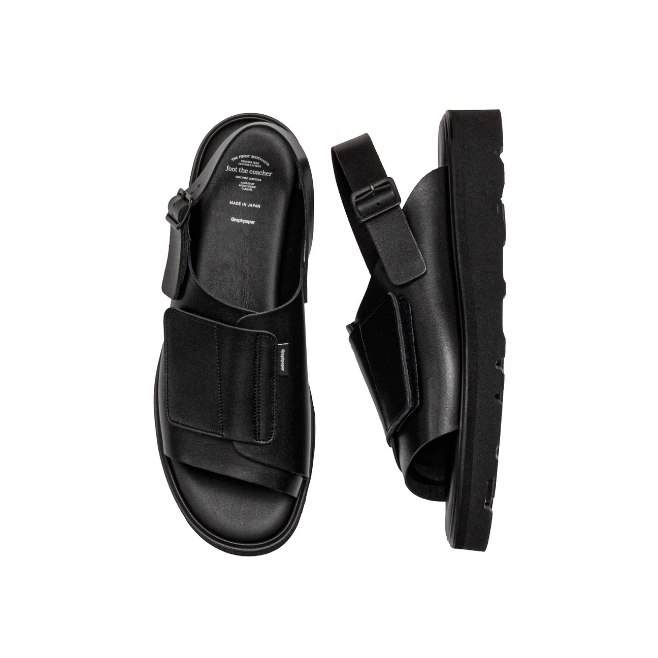 MEN　Graphpaper　foot the coacher for Graphpaper VELCRO SANDALS