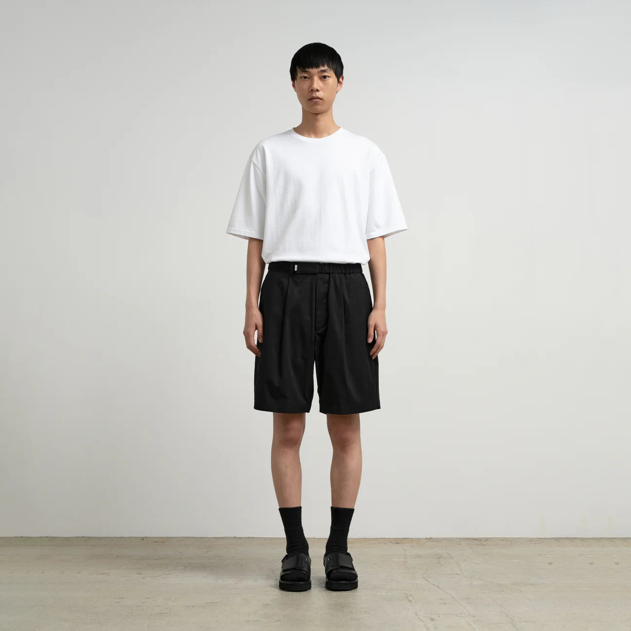 MEN　Graphpaper　Solotex Twill Wide Chef Shorts