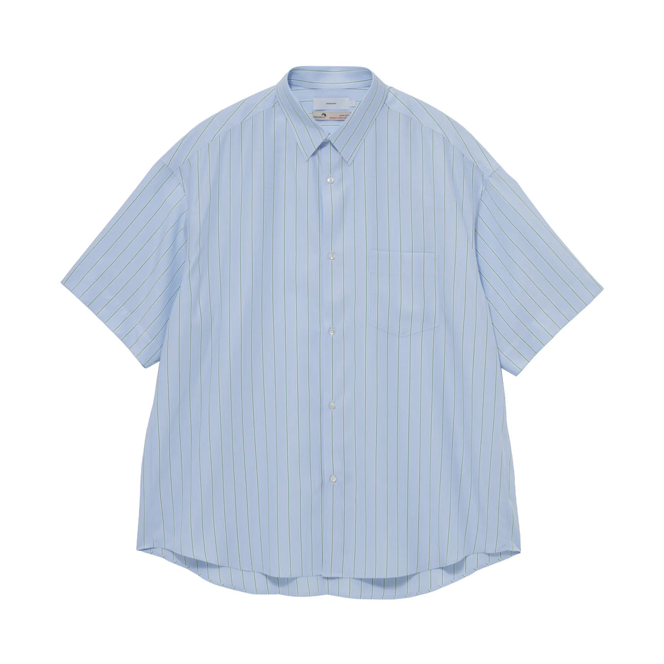 MEN　Graphpaper　SIDOGRAS S/S Oversized Regular Collar Shirt