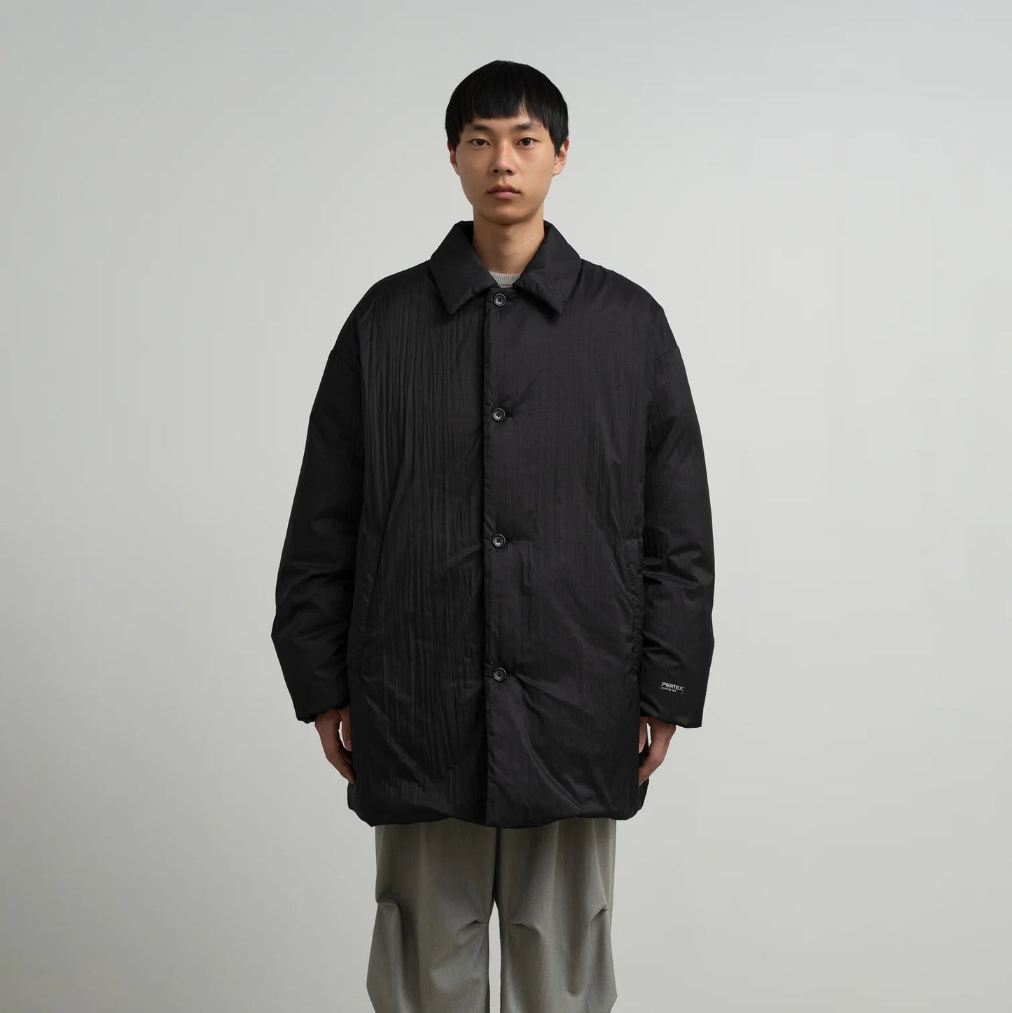 MEN　Graphpaper　PERTEX® QUANTUM AIR Bal Collar Down Coat