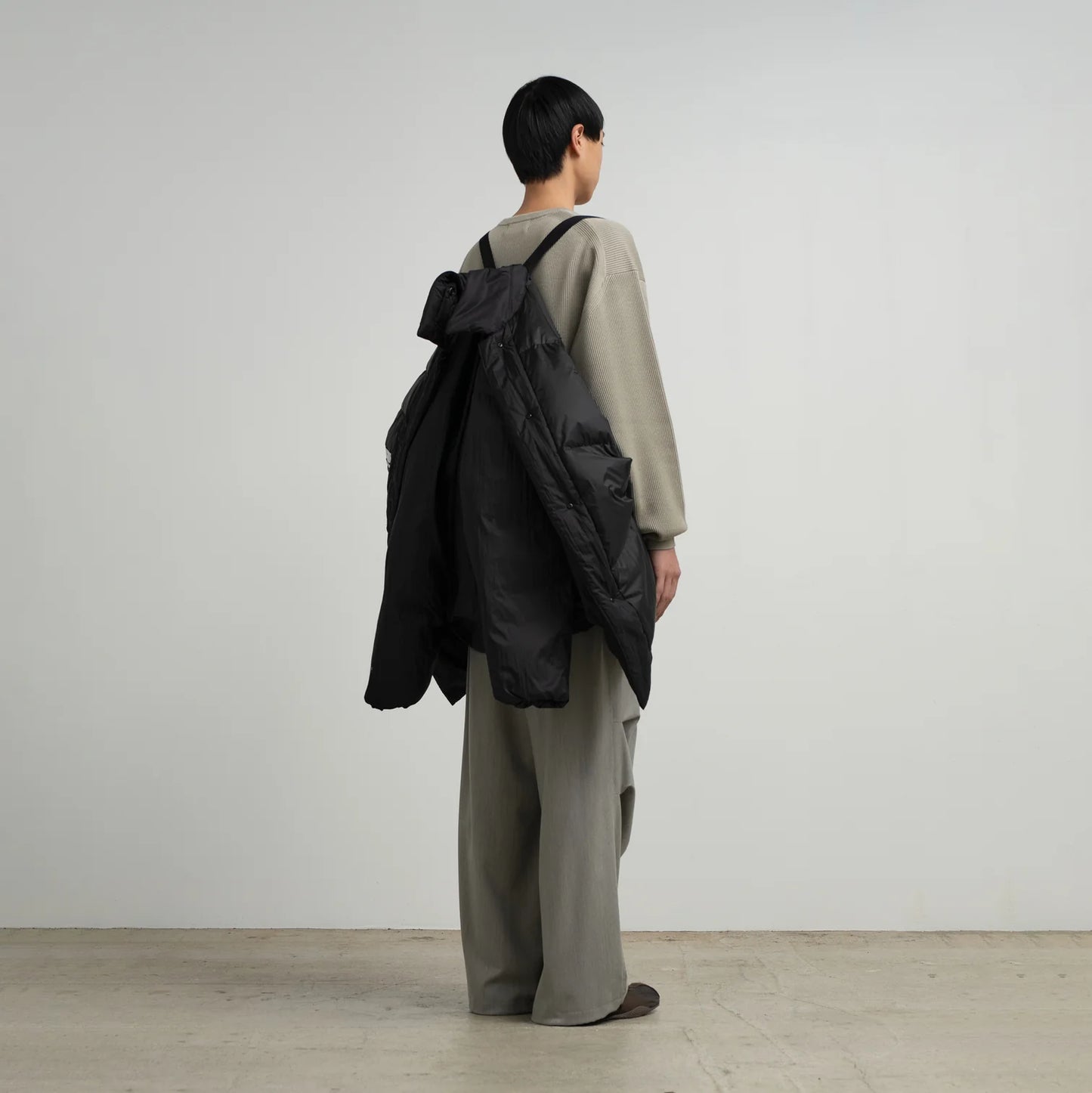 MEN　Graphpaper　PERTEX® QUANTUM AIR Bal Collar Down Coat