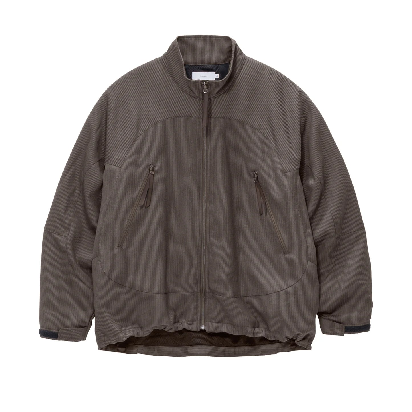 MEN　Graphpaper　Melange Pique Zip-up Stand Collar Jacket