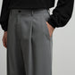 MEN　Graphpaper　Techno Wool Twill Wide Tapered Trousers