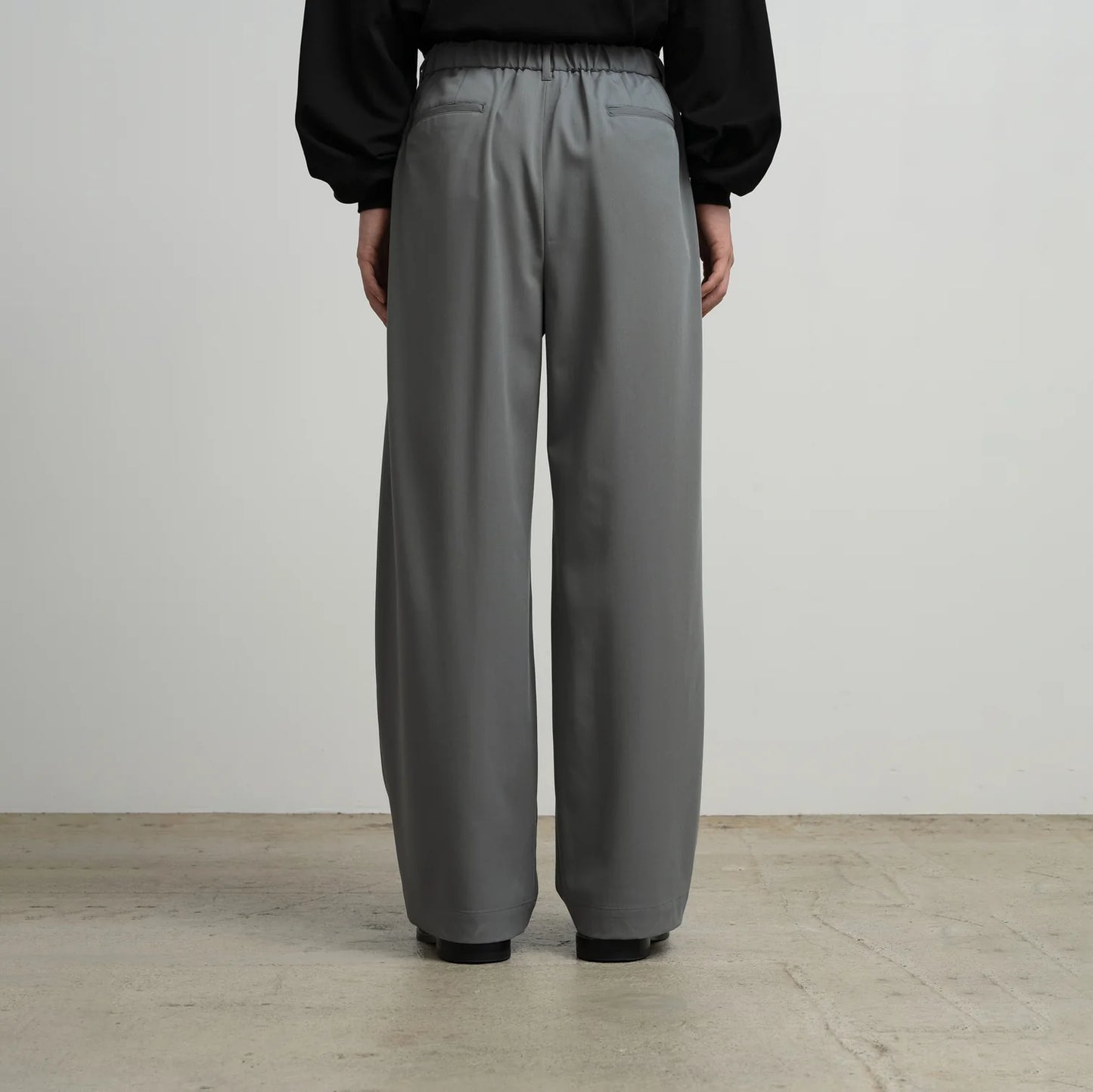 MEN　Graphpaper　Techno Wool Twill Wide Tapered Trousers