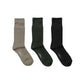 MEN　Graphpaper　Graphpaper 3-Pack Socks