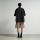 MEN　Graphpaper　Fine Wool Heather S/S Skipper Shirt