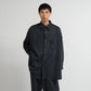 MEN　Graphpaper　Wool Smooth Flannel Oversized Regular Collar Shirt