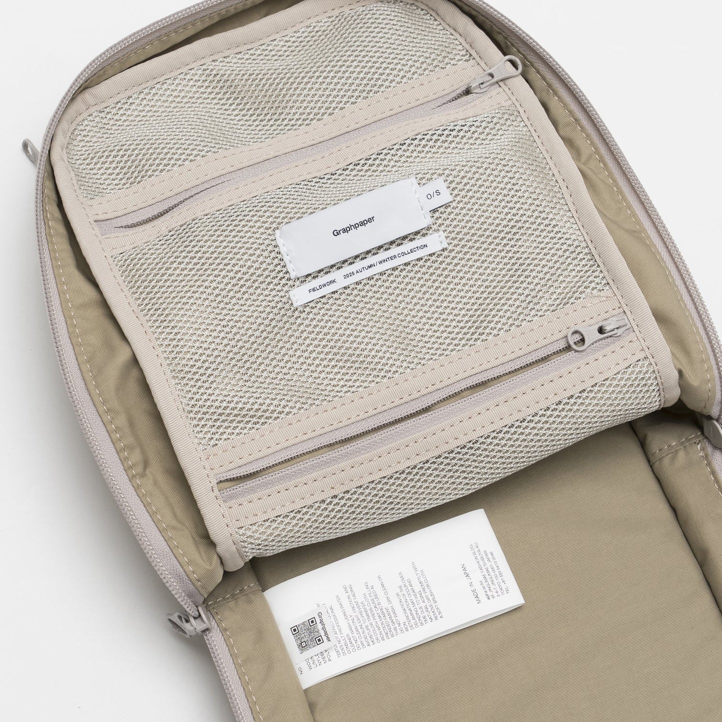 MEN　Graphpaper　Fine Wool Saxony Medium Shoulder Bag