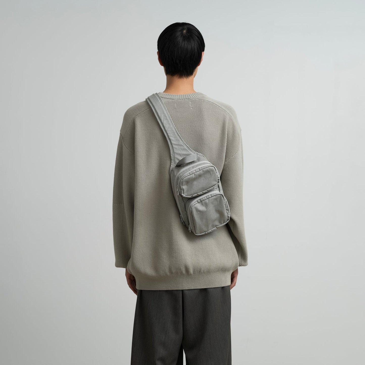 MEN　Graphpaper　Fine Wool Saxony Small Shoulder Bag