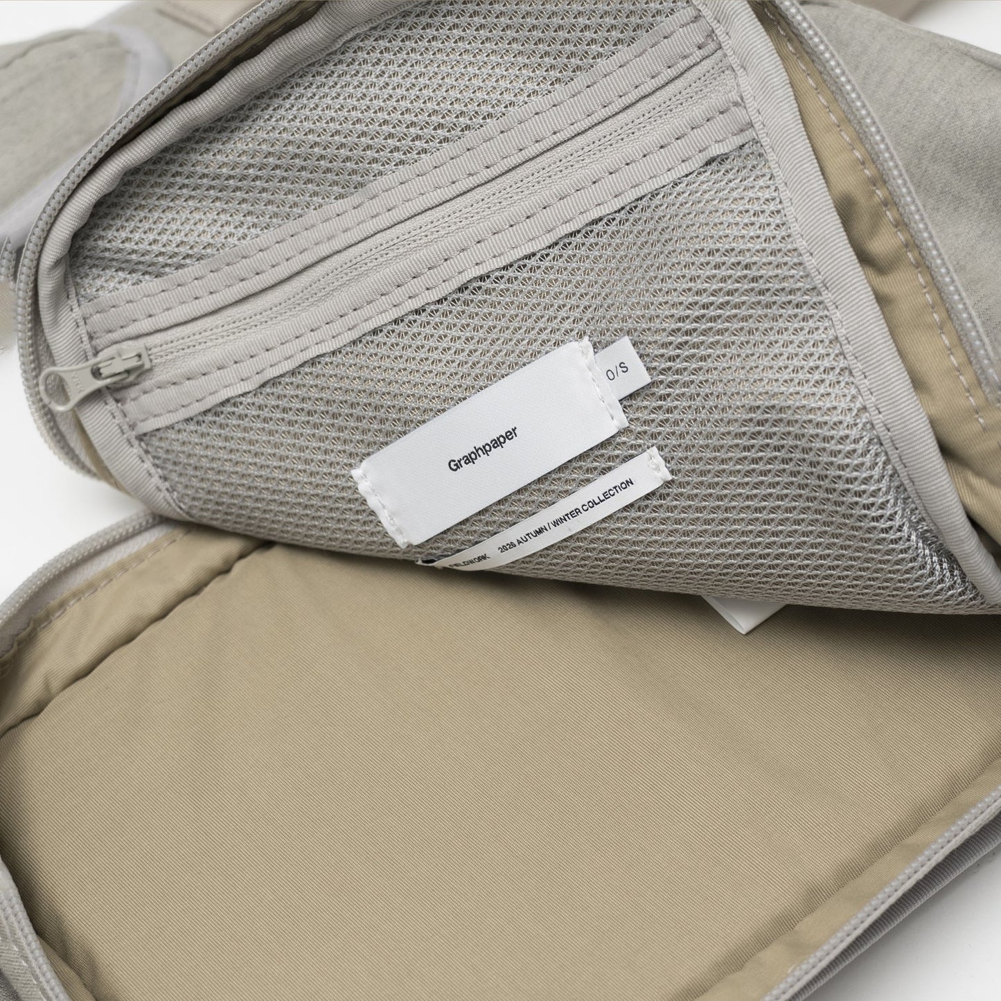 MEN　Graphpaper　Fine Wool Saxony Small Shoulder Bag