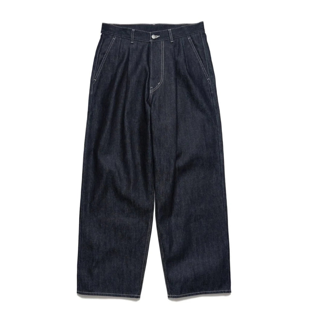 MEN　Graphpaper　Selvage Denim Two Tuck Pants  INDIGO_RIGID