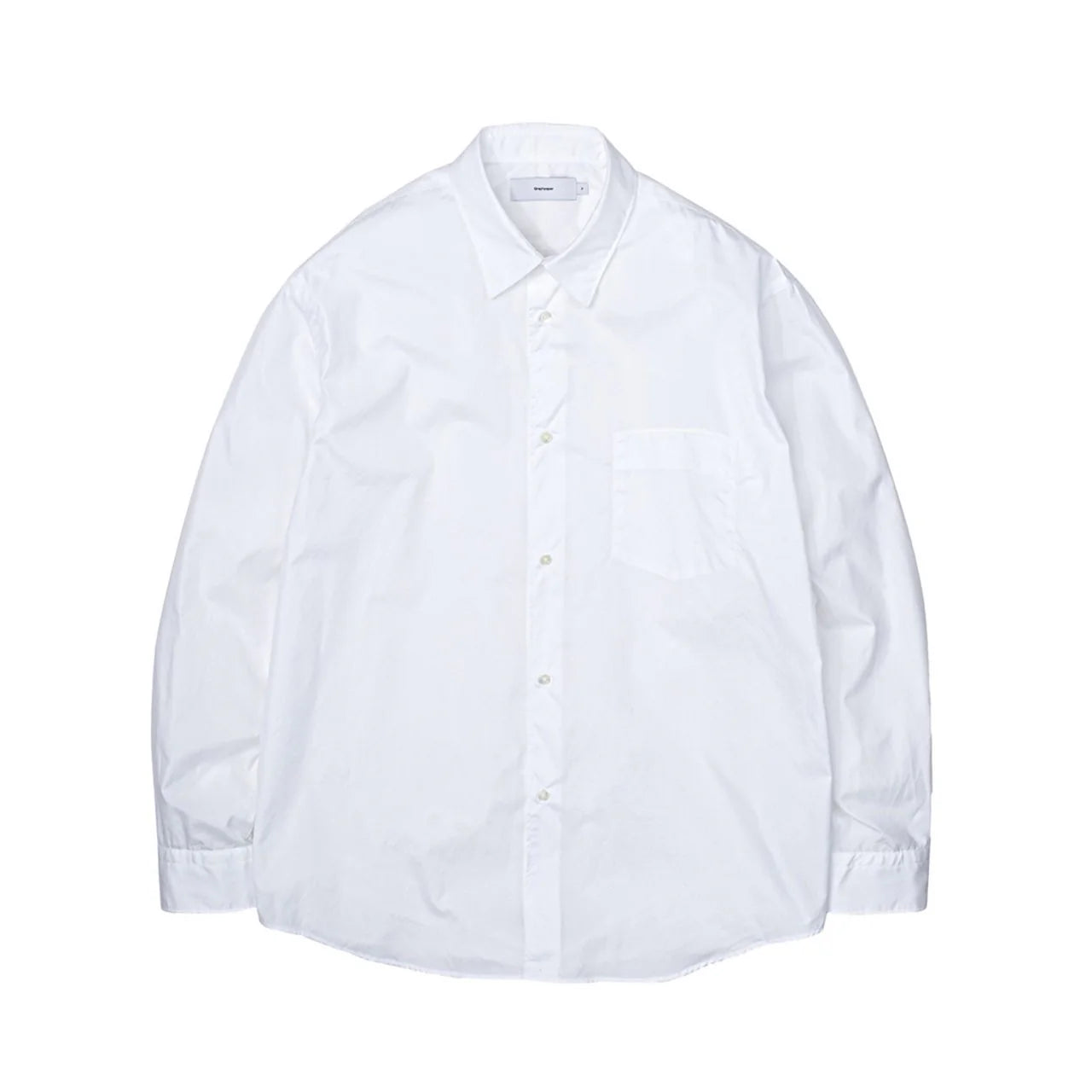 MEN　Graphpaper　Broad Regular Collar Shirt