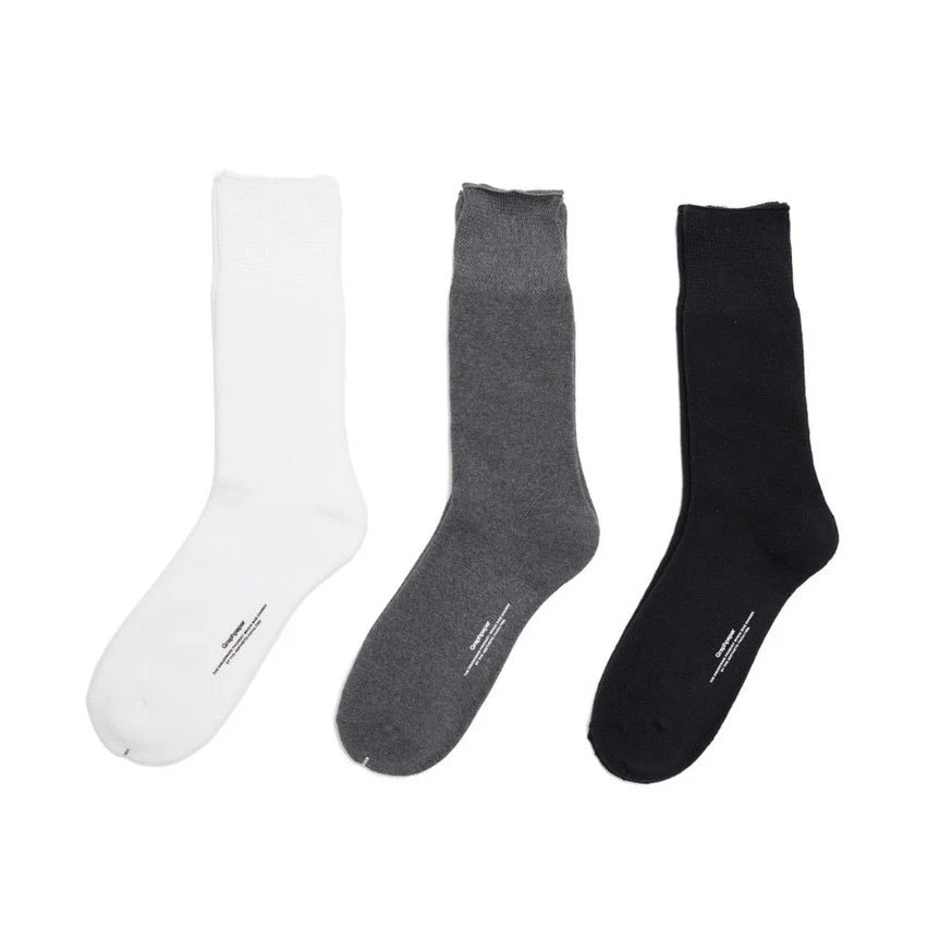 MEN　Graphpaper　[BASIC]Graphpaper 3-Pack Socks