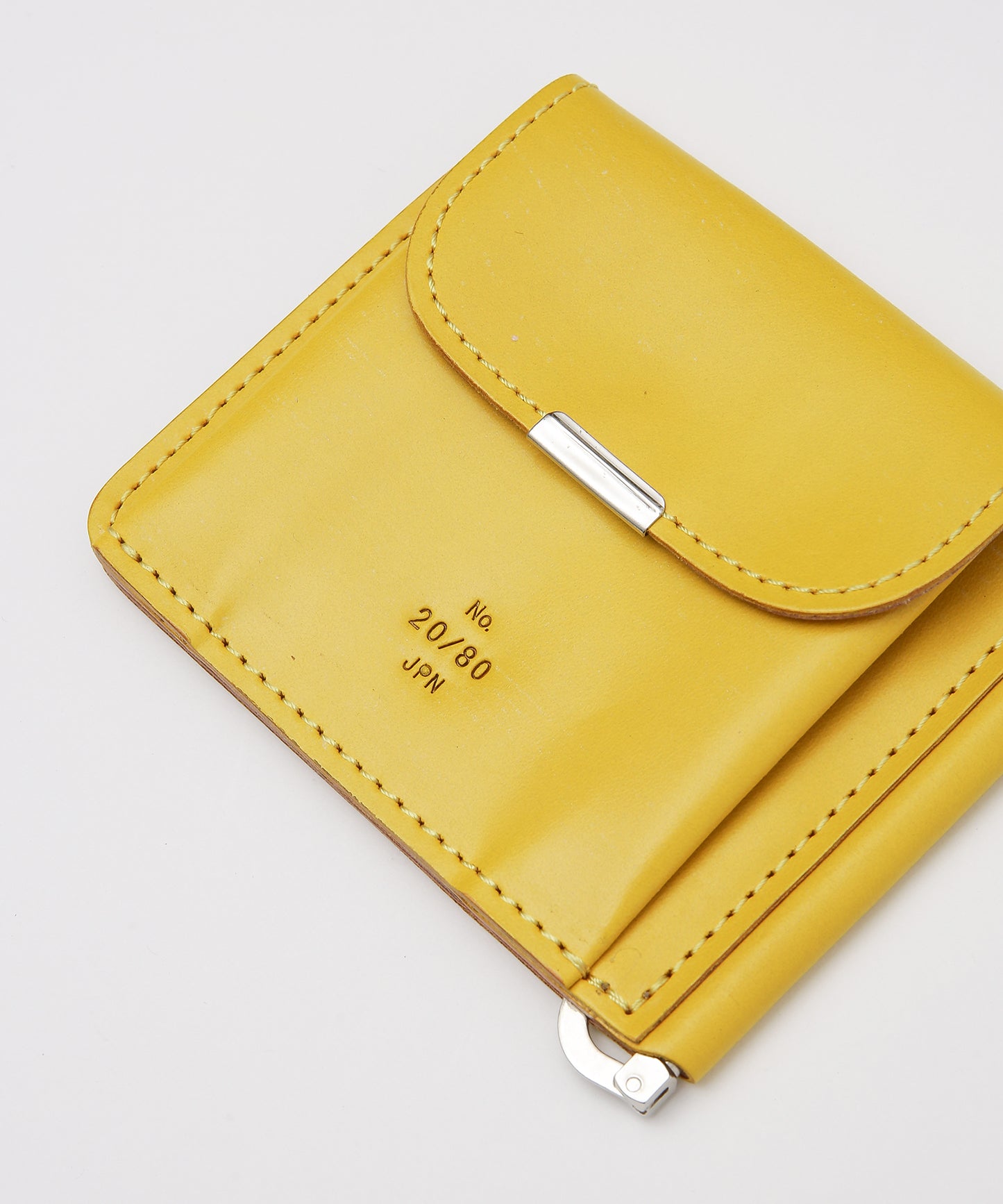 MEN/WOMEN　 20/80 トゥエンティーエイティー　 BRIDLE LEATHER   CLIP WALLET