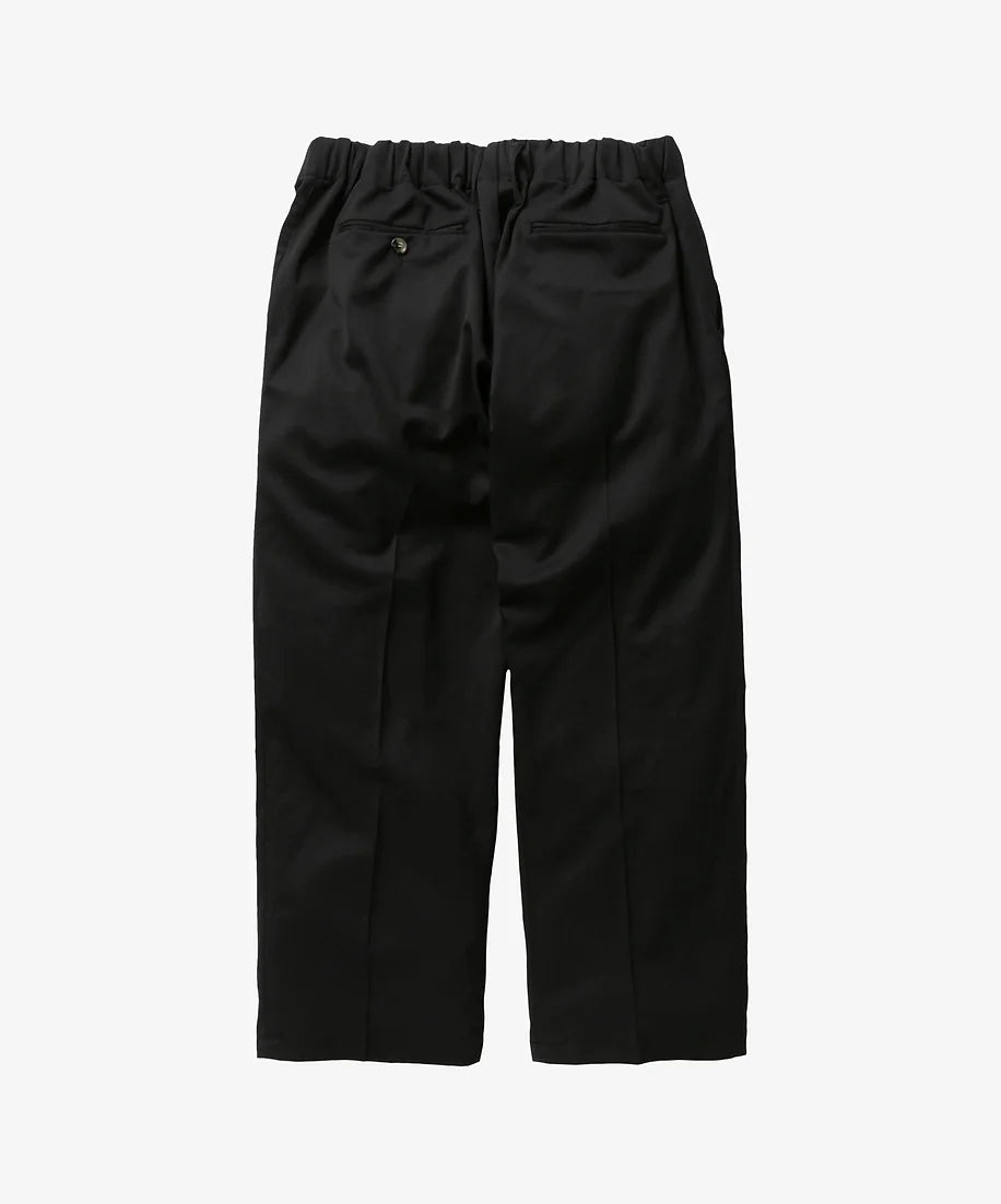 MEN　sillage/シアージ　baggy trousers twill black