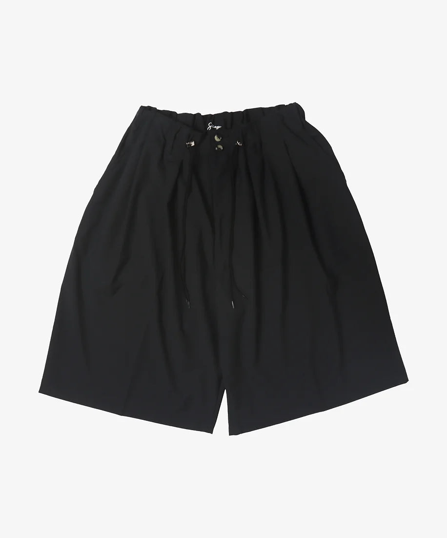 MEN　sillage/シアージ　circular short pants black