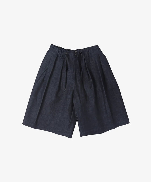 MEN　sillage/シアージ　circular short pants organic denim