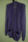 WOMEN　MOON TREE PLANET　Mohair Cardigan purple