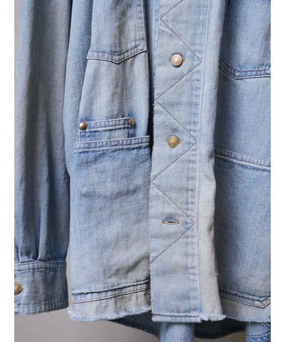 MEN　MAATEE & SONS　DENIM SHIRTS COVERALL