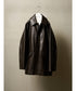 MEN　MAATEE & SONS　LEATHER HALF COAT 裏カシミア