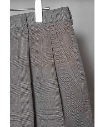 MEN　MAATEE & SONS　SHORT TROUSER / 強撚R,LI,PE