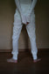 WOMEN　MOON TREE PLANET　line pants cashmere white