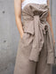 WOMEN　oll/オール　slow off shoulder check shirt