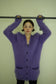 WOMEN　MOON TREE PLANET　Mohair Cardigan purple