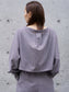 WOMEN　oll/オール　slow off shoulder check shirt