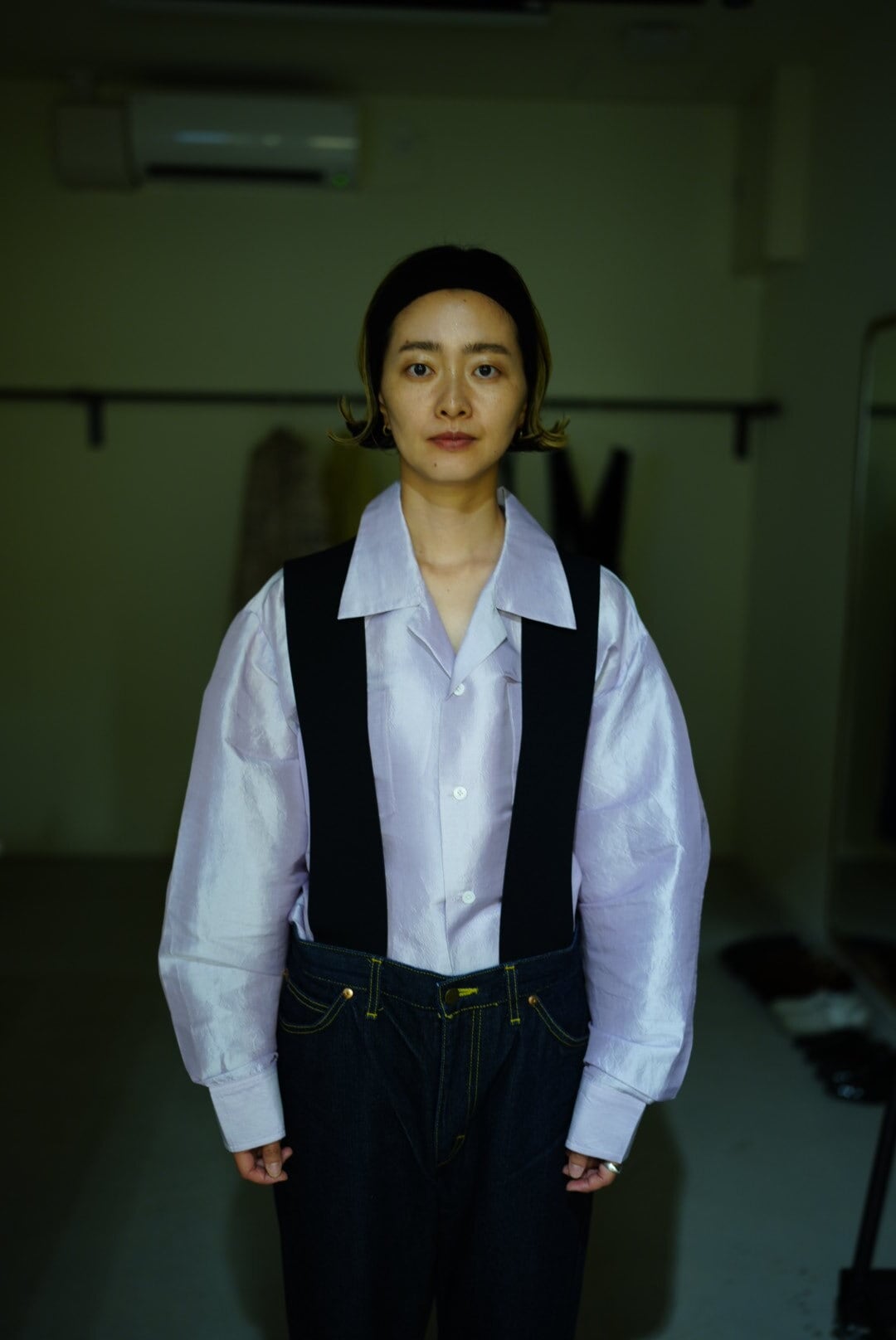 WOMEN　TOO　PYJAMA bamboo purple